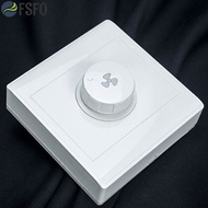 【FSFO】86 Type Knob Stepless Speed Control Switch Speed Regulator for Fan Ceiling Fan