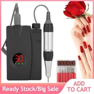 Mini Portable Electric Nail Drill Machine Rechargeable Cordless Nail Polisher Manicure US Plug