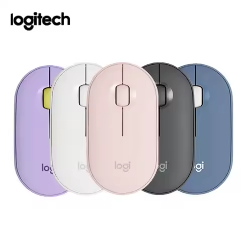 Logitech Wireless Mouse M350 Pebble Bluetooth Slim and Quiet Mouse