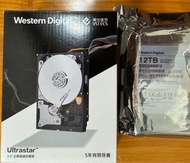 全新 WD 12TB 企業版 ultrastar hdd hard disk 10tb 14tb 16tb