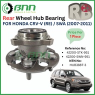 [BNN] RB Honda CR-V RE, CRV SWA 2007-2011 Wheel Hub Bearing Rear (AWD Only) 42200-STK-951 / 42200-SW