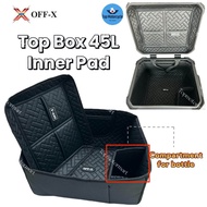 TopMotor OFF-X 45L GS Box Cover Pad Inside Lining Cushion Motor GSB Top Box Inner Pad Motorcycle Box