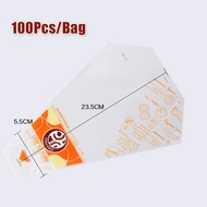 5.5/6.5cm Plastik Sandwich Segitiga / Kemasan Plastik Sandwich / Plastik Roti Sandwich / Triangle Sa
