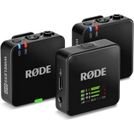 Rode Wireless GO Gen 3 2-Person Compact Digital Wireless Microphone System/Recorder (2.4 GHz, Black)