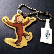 【Direct from Japan】[Not for sale, unused] Curious George keychain【Japan Exclusive】
