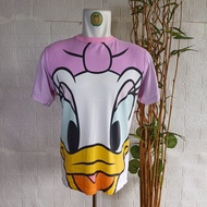 KAOS TOKYO DISNEY RESORT DAISY DUCK, SIZE M (SECOND BRANDED) FULLPRINT, PT125