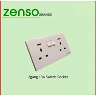(SIRIM) Zenso Power Switch (13A 2 gang)