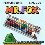 F87 Retro Arcade Full-Key No-Chong Three-Mode Bluetooth Hot Plug RGB Game High-Appearance DIY Mechan