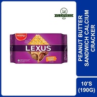 MUNCHY'S - LEXUS Peanut Butter Sandwich Calcium Cracker 10'S (190G)