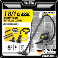 Karcher Vacuum Cleaner T8/1 Classic / Karcher Vacuum Cleaner / Small Dry Vaccum Cleaner / Vacuum Rum