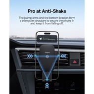Baseus Metal Age 3 Gravity Car Mount For Air Vent Tight Clamping For a Quieter Journey Pro at Anti-S