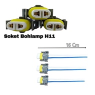 (Auto_imp)H11 ceramic lamp Socket Socket