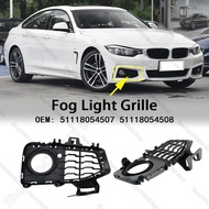 Front Bumper Fog Light Grille For 2014-2020 BMW 428i 428iX 430i 430iX 435i 435iX 440i 440iX (F32 F33