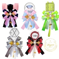 Ribbon lightstick decoration application // decorative ribbon application // IU BTS NCT Enhypen seve
