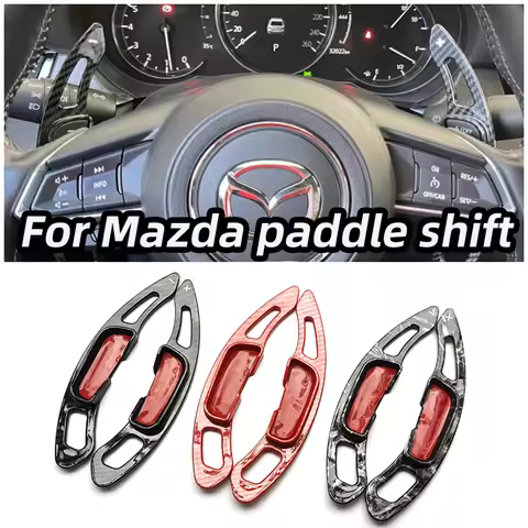 For Mazda Steering Wheel Paddle Shift Extension CX-3 CX-4 CX-5 CX-9 MX-5 Mazda 2 3 6 Interior Parts 