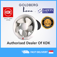 [SG seller] KDK 15 20 WUD Exhaust Fan Glass Mounted Ventilating Fan Window 15WUD 20WUD | Goldberg Ho