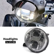 Motorcycle Accessories Front LED Headlight Headlamp Head Light Fairing For Vespa GTS300 gts300 Gts 3
