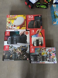 價錢見內文 放二手switch/switch2主機,另收各款主機, 二手大電續航版/細電可開心/oled switch/switch lite/pro 手掣/JOYCON/switc2