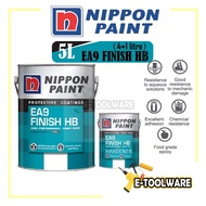 5L Nippon Paint Epoxy EA9 Finish HB Cat Epoxy Paint Epoxy Paint Cat Kolam