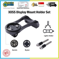 XOSS Bicycle Stem Mount Holder Magene Garmin Edge Bryton GPS Computer GoPro Camera Light Bracket Set