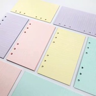 A5 A6 loose leaf 6 holes papers/ 6 hole refill paper