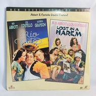 (Sealed) Rio Rita (1942) / Lost In A Harem (1944) - Bud Abbott, Lou Costello - Laserdisc Movie Comedy