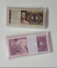 ⭐️尾3同一對⭐️全新1980年.壹角.伍角.百連各1刀共200張(送刀盒)