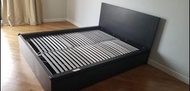 IKEA DOUBLE Bed Frame with two storage boxes/drawers | Malm 宜家 IKEA 雙人床架連2個儲物抽屜 | 4 / 4.5呎床雙人床架