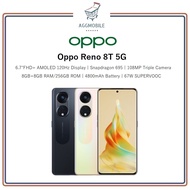 [MY] Oppo Reno 8T 5G (8GB+8GB RAM/256GB ROM) 1 Year Warranty By Oppo Malaysia