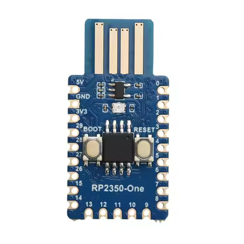 RP2350-One 4Mb Flash Microcontroller Development Board RP2350A Dual Core Dual Architecture Processor