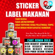 FOOD LABEL STICKERS CONTAIN 117 PCS