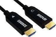 Fiber Optic HDMI Cable 50ft, Csilu Fiber HDMI Cable Support 4K@60Hz, 4:4:4/4:2:2/4:2:0, HDR, Dolby Vision, HDCP2.2, ARC, 3D, 18.2Gbps, Suitable for Apple TV, HDTV, Roku TV Box, Playstation 4 PS3,Xbox