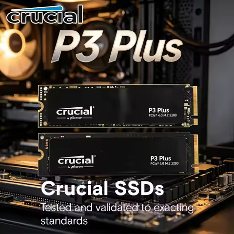 Crucial P3 Plus P310 T500 M.2 2280 PCIe Gen4 NVMe SSD 1TB 2TB,High Speed OEM Gaming Drive for Deskto