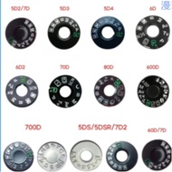 NEW Top Cover Button Mode Dial For Canon EOS 5D2/7D 5D3/5D Mark III 5D4/5D Mark IV 6D 60D 70D 80D 90