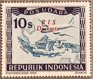 PW532-PERANGKO PRANGKO INDONESIA WINA POS UDARA REPUBLIK 10s,MINT