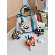 {Design Style} Bai Jingting Same Style Pillow Bag Pendant Robot with Zipper Keychain