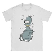 New Futurama Printed Cotton T-Shirt for Men and Women