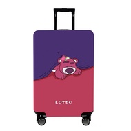 ถุงคลุมกระเป๋าเดินทางแบบหนาทนทานกันฝุ่นสำหรับกระเป๋าเดินทางแบบหนัง 20/24/28 นิ้ว ปกป้องได้ถึง 26 นิ้