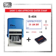 SELF-INKING DATER STAMP S-401 (PAID) / S-402 (RECEIVED) / S-403 (FAXED) / S-404 APPROVED / S-405 PAY