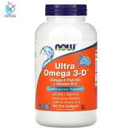 Now Foods Ultra Omega 3-D, 90/180 Fish Softgels