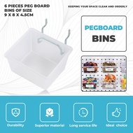 B5Hot Appliances <br>Pegboard Clear Bins, Pegboard Bins Hooks, DIY Pegboard Accessories, Workbench S