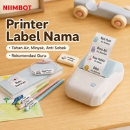 NIIMBOT B1 Bluetooth Inkless School Children's Name Sticker Label Printer for Bottles, Books, Statio