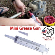 Grease Gun Grease Pump Mini Grease Pam Brush Cutter Gear Case Soft Foam With Nozzle Grease Mesin Rum