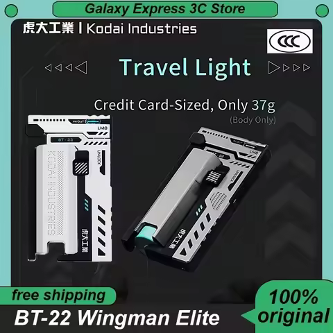 BT-22 Wingman Elite Power Bank Module Battery Charger 22.5W Fast Charging Pass-through Flashlight Mo
