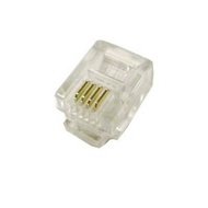 RJ11 RJ 11 PIN TELEPHONE JACK CONNECTOR