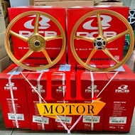 RCB SP 522 ( BLACK / GOLD)100% ORIGINAL SP522 Y15ZR Y16ZR Y15 Y16 Y R C B 1.6/1.6 1.6/1.85