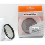 ROWA-JAPAN 外銷日本【55mm】超薄框CPL 偏光鏡