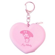 My Melody 心型迷你拉鏈包 散銀包