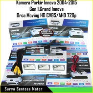 Toyota Innova 2005-2015 Orca Moving HD CVBS/AHD 720p Reverse Parking Camera Reverse Camera