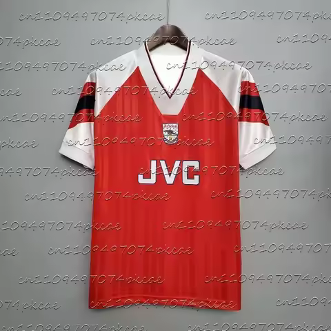 Hot Retro 1992-94 Season England Arsenal Football Jersey Men's & Women's Quick-Dry Breathable Fan We